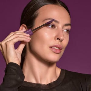 eyelash curler, mascara, purple, beauty, makeup