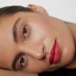 makeup, lipstick, red lips, skin, woman