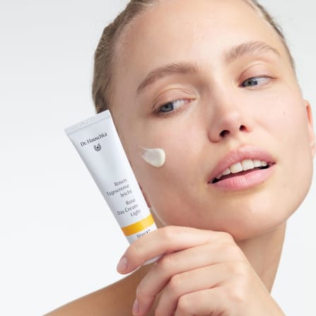 click to learn more about restoring balance to dry skin