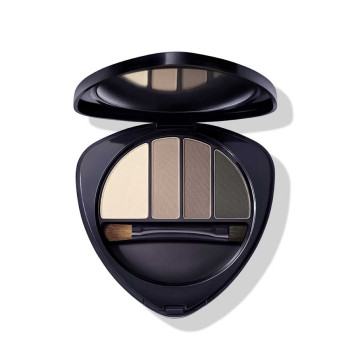 Eye & Brow Palette with soft, natural shades Dr. Hauschka Eye & Brow Palette